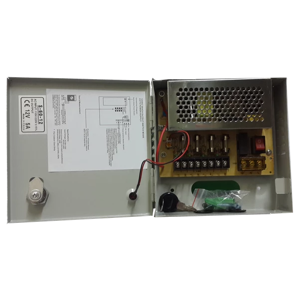 Power Supply Box 12V5A4J